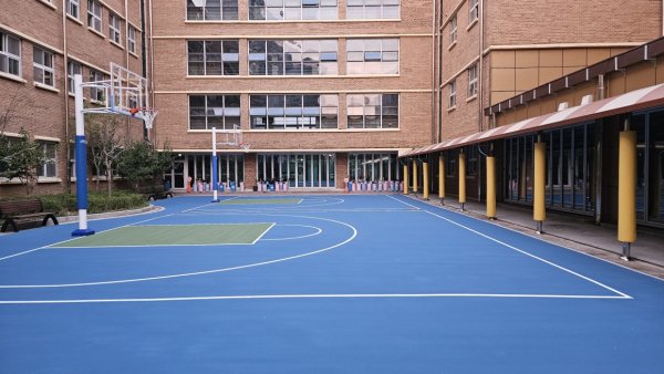 문산중학교 다목적구장 시공 사진