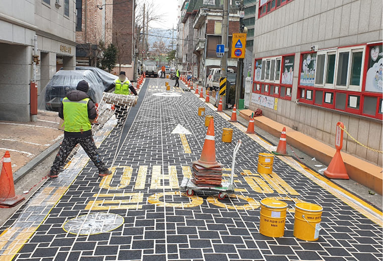 스텐실 문양 넣기