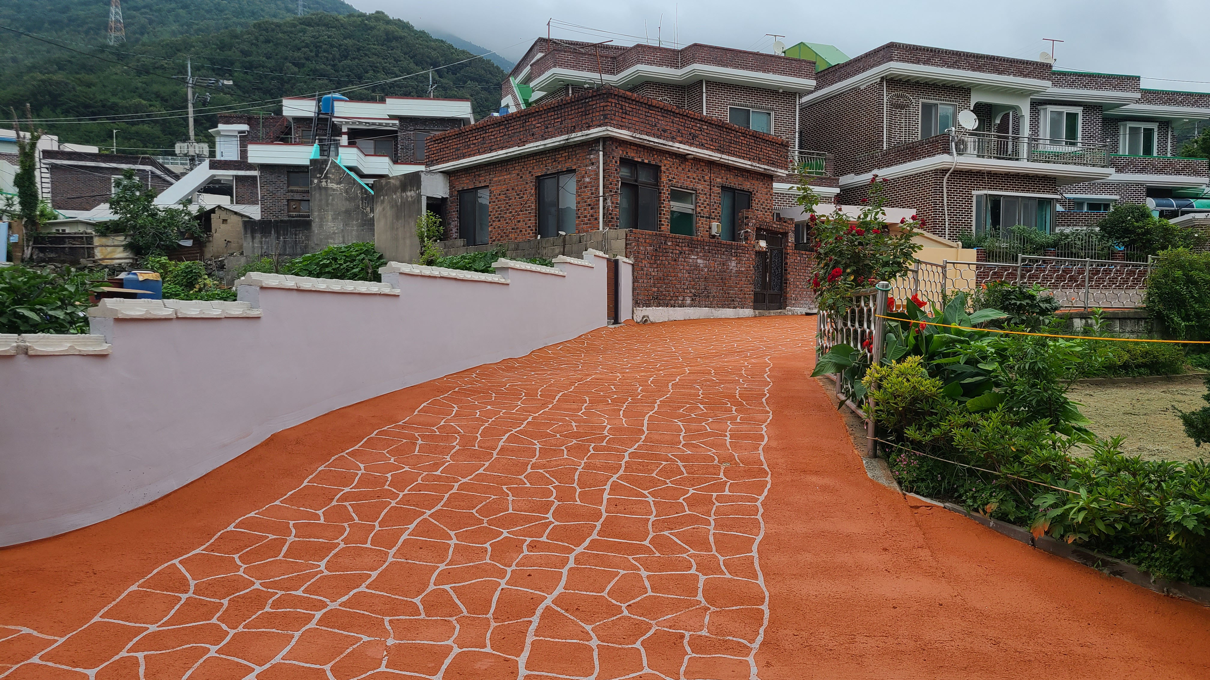 도막형 바닥재 시공 현장 1