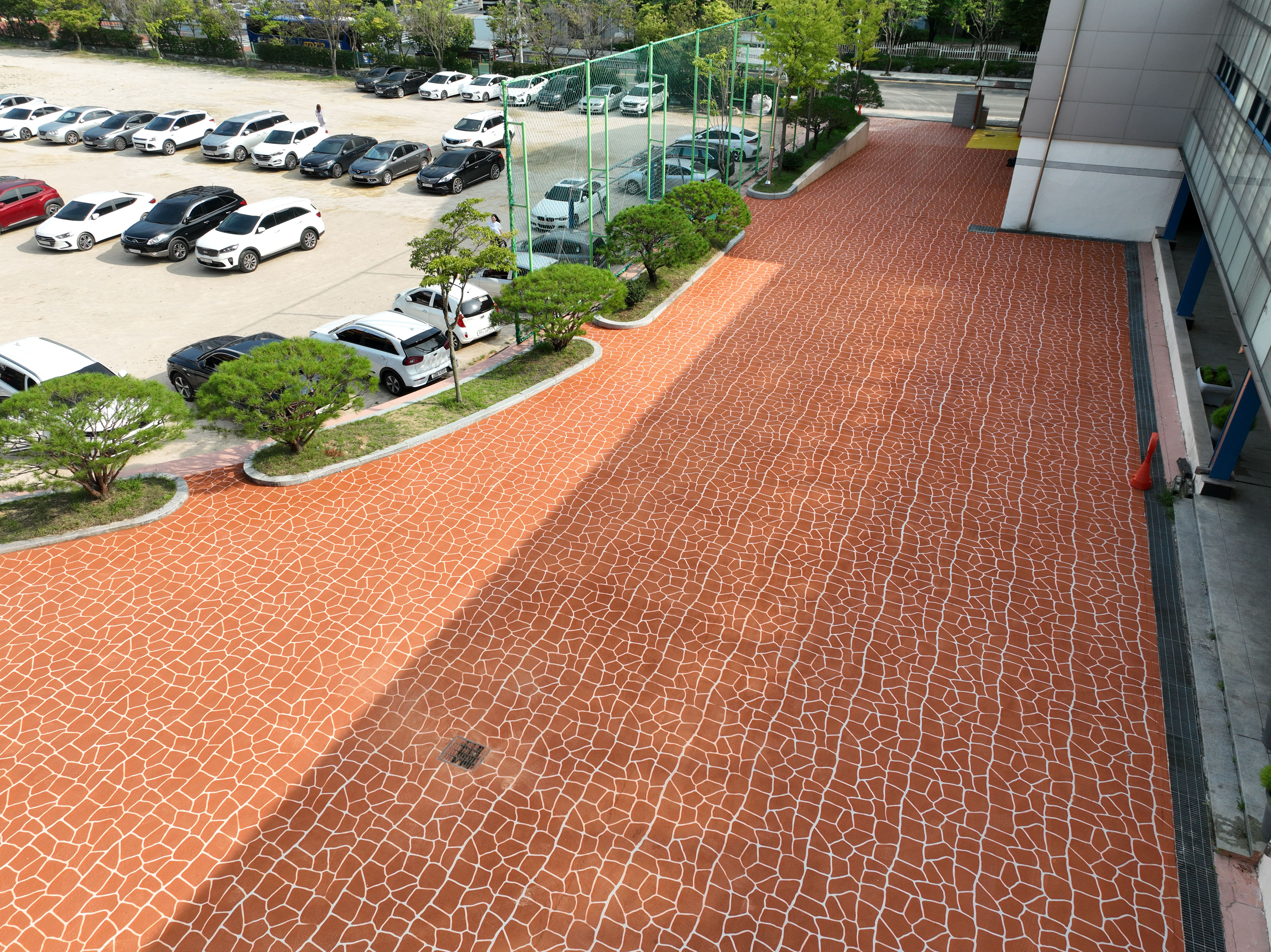 도막형 바닥재 시공 현장 4